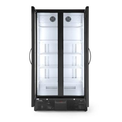 Dvoudveřová chladnička do baru, Arktic, 384L, Černá, 230V/365W, 900x530x(H)1820mm | 233931